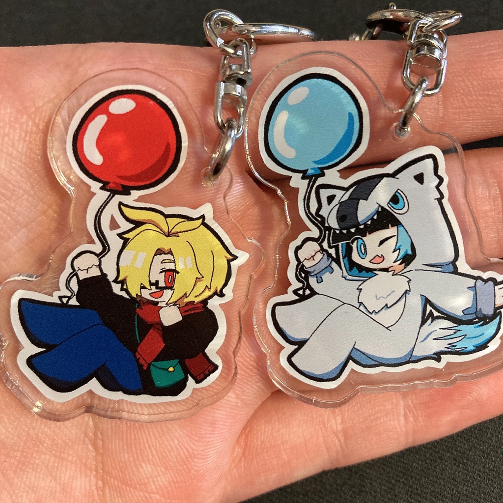 ふわふわキーホルダー(あおいそらver.)