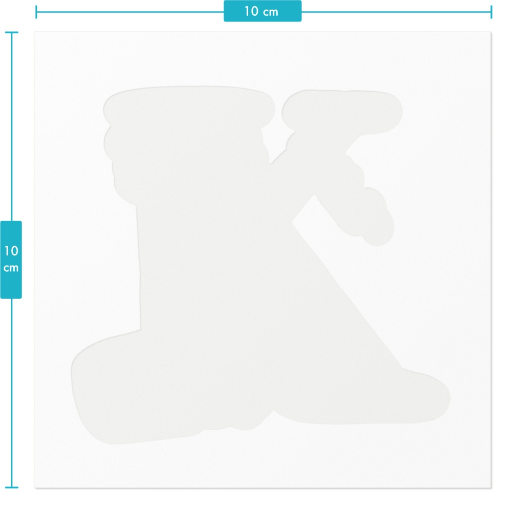 イニシャルステッカー“ K”