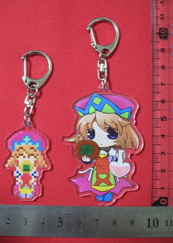 ビオラさんアクキー(ドット)