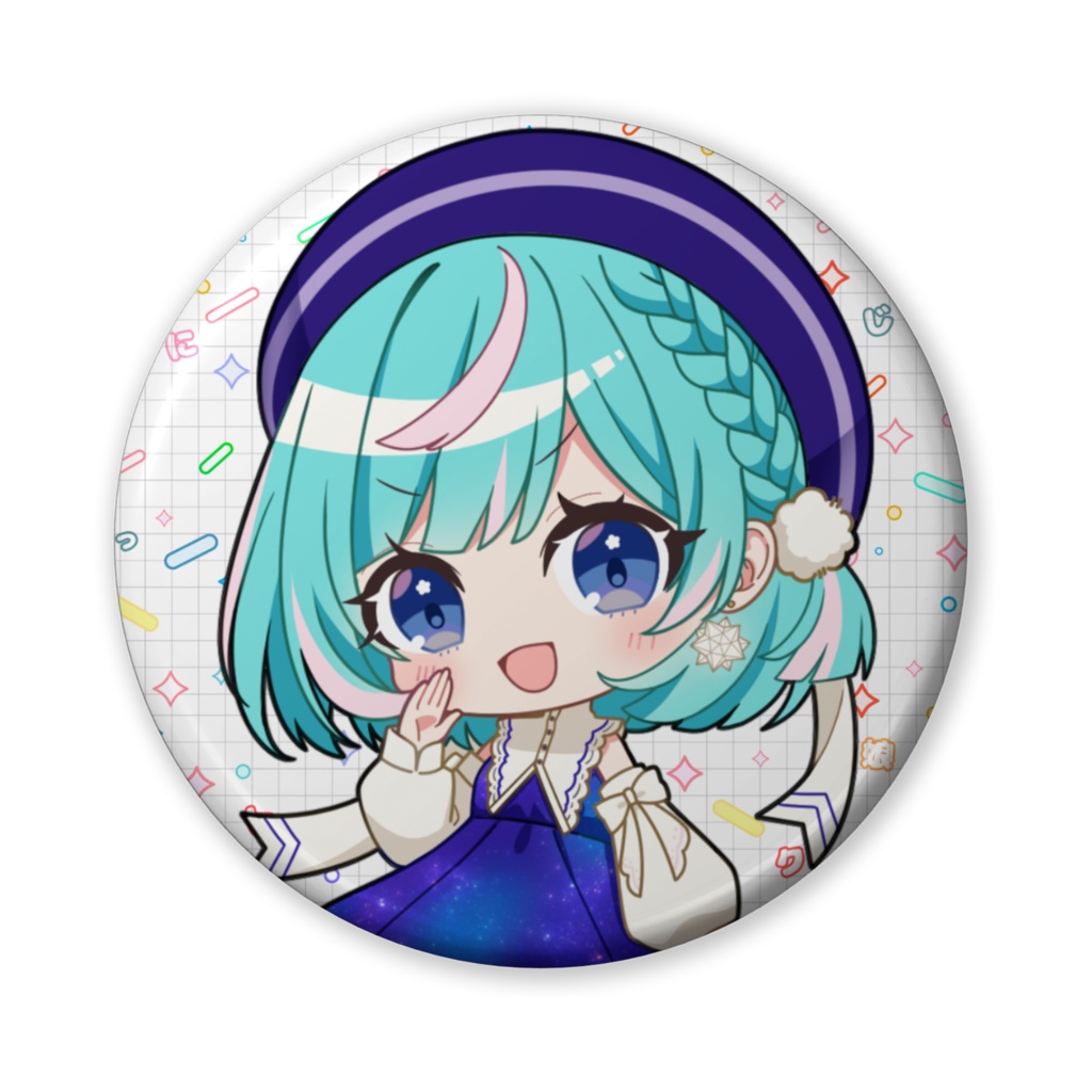 碧羽みなと　缶バッジ56mm