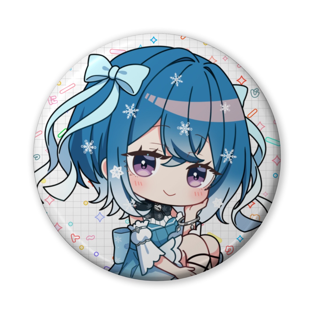 潮汐みぞれ　缶バッジ56mm