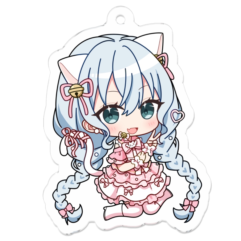 綺羅星さな　アクリルキーホルダー - 50 x 50 (mm)