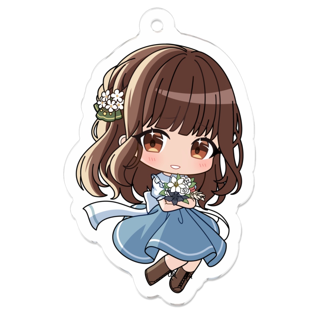 畑中まりあ アクリルキーホルダー - 50 x 50 (mm)