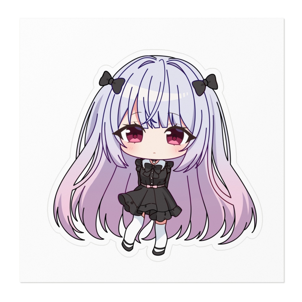 冬樹かなた ステッカー - 100 x 100 (mm)