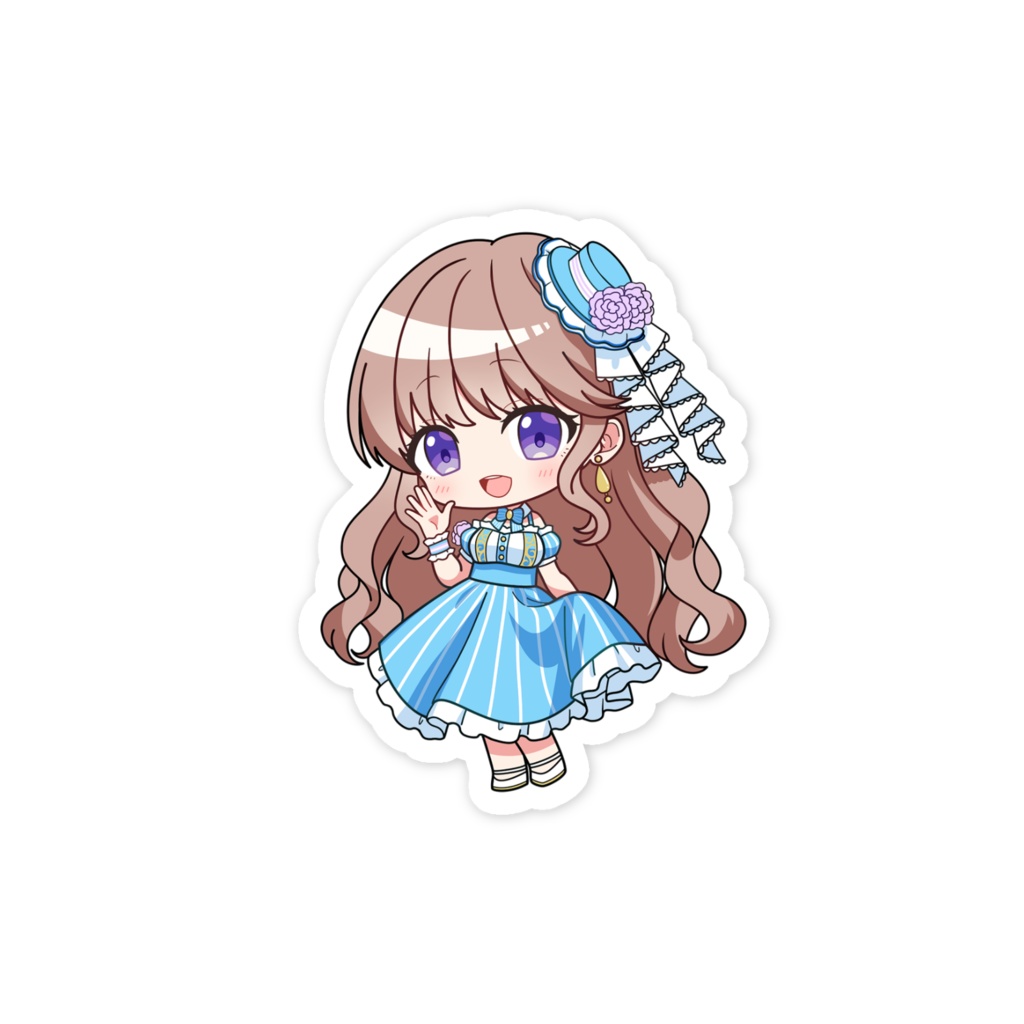 葉月こゆ スマホステッカー