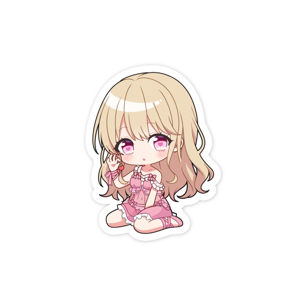 星宮める スマホステッカー