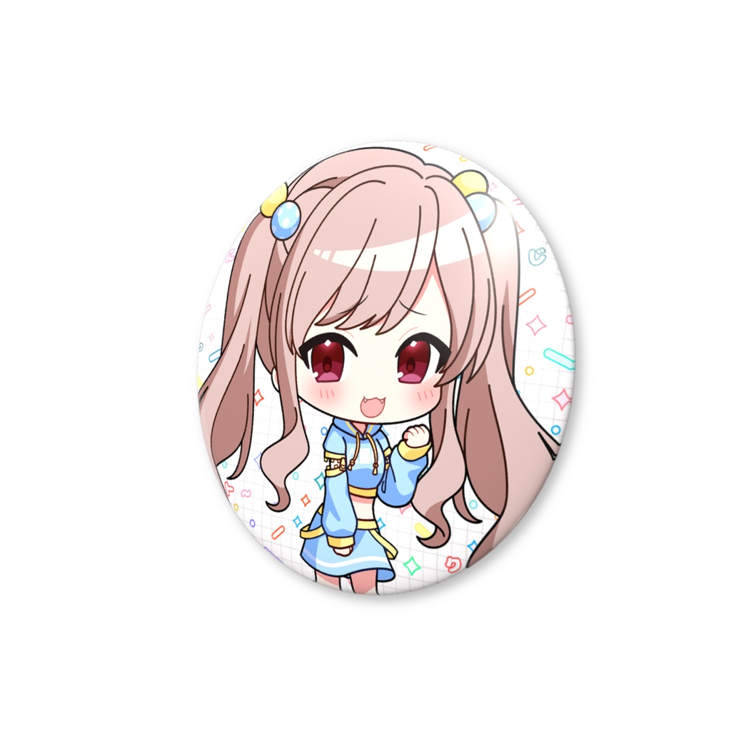 猫飴みるく 缶バッジ56mm