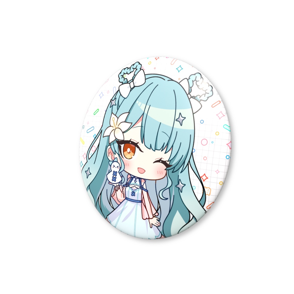 雨恋うる 缶バッジ56mm