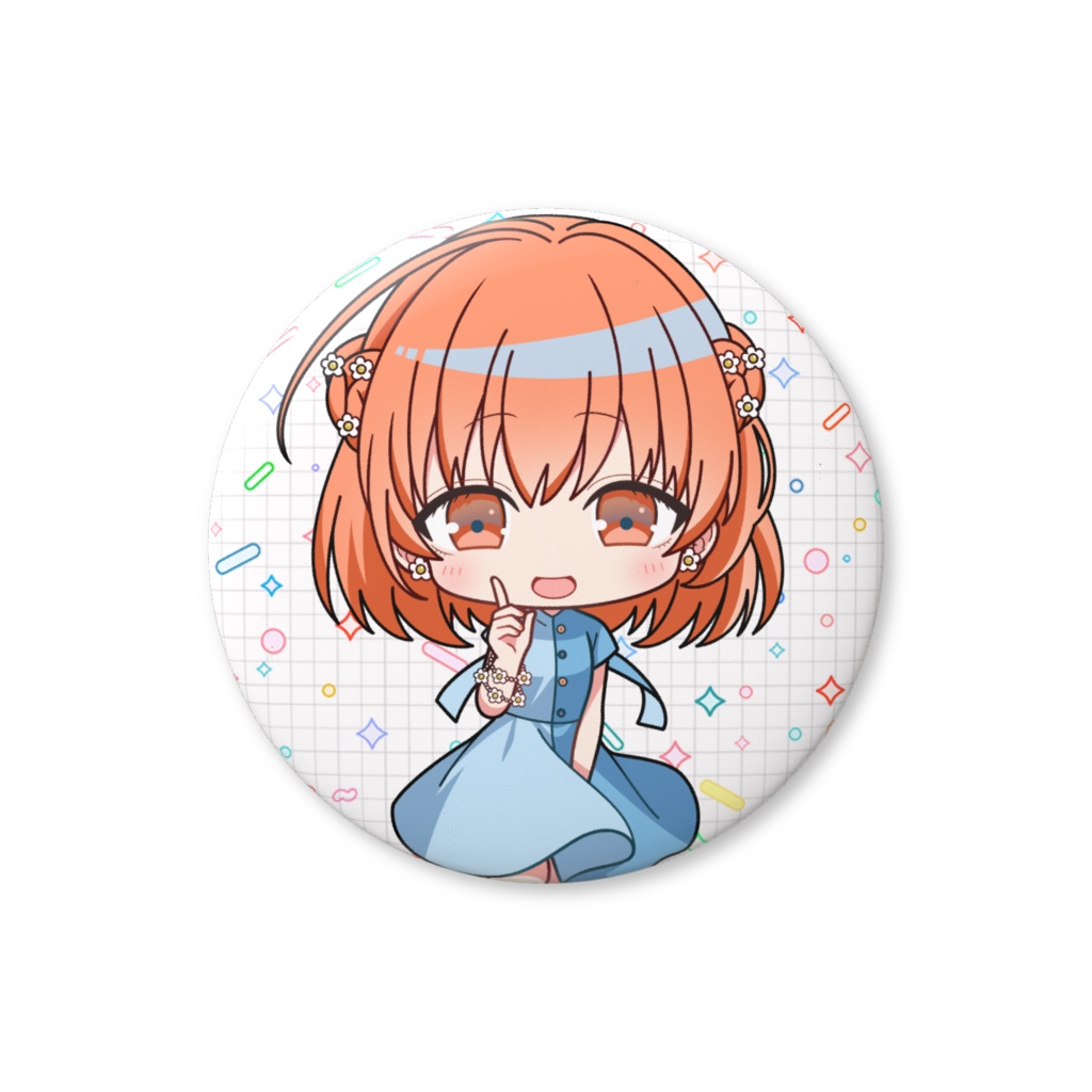 秋空とんぼ 缶バッジ56mm