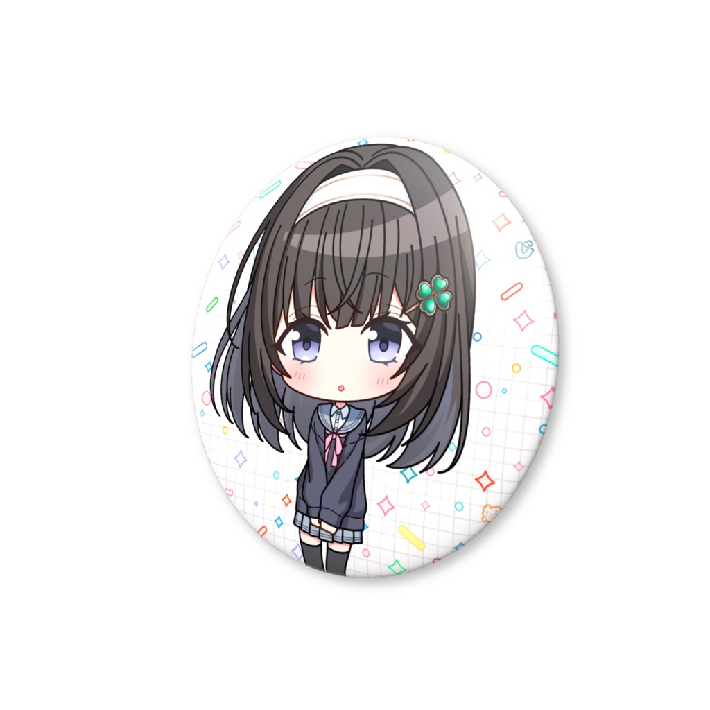 花園りり 缶バッジ56mm