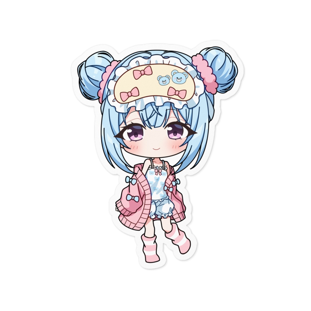 瀬戸内るみ　ステッカー - 100 x 100 (mm)