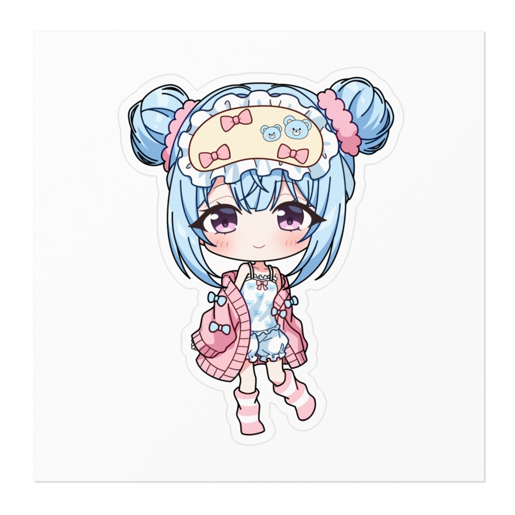 瀬戸内るみ ステッカー - 100 x 100 (mm)