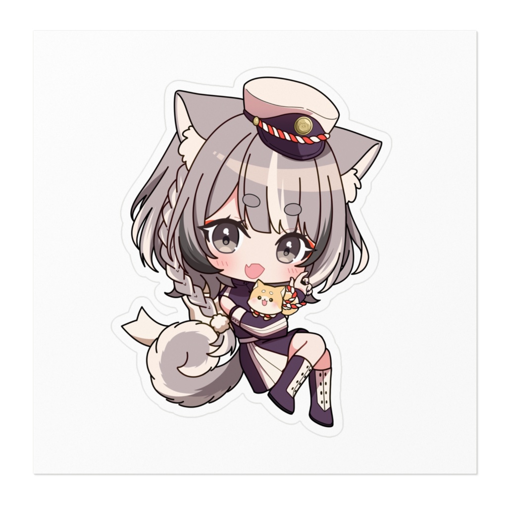 鈴宮ひより ステッカー - 100 x 100 (mm)