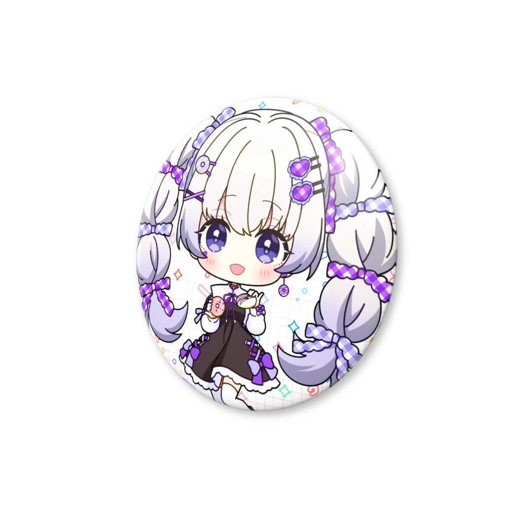 羽澄なゆる 缶バッジ56mm