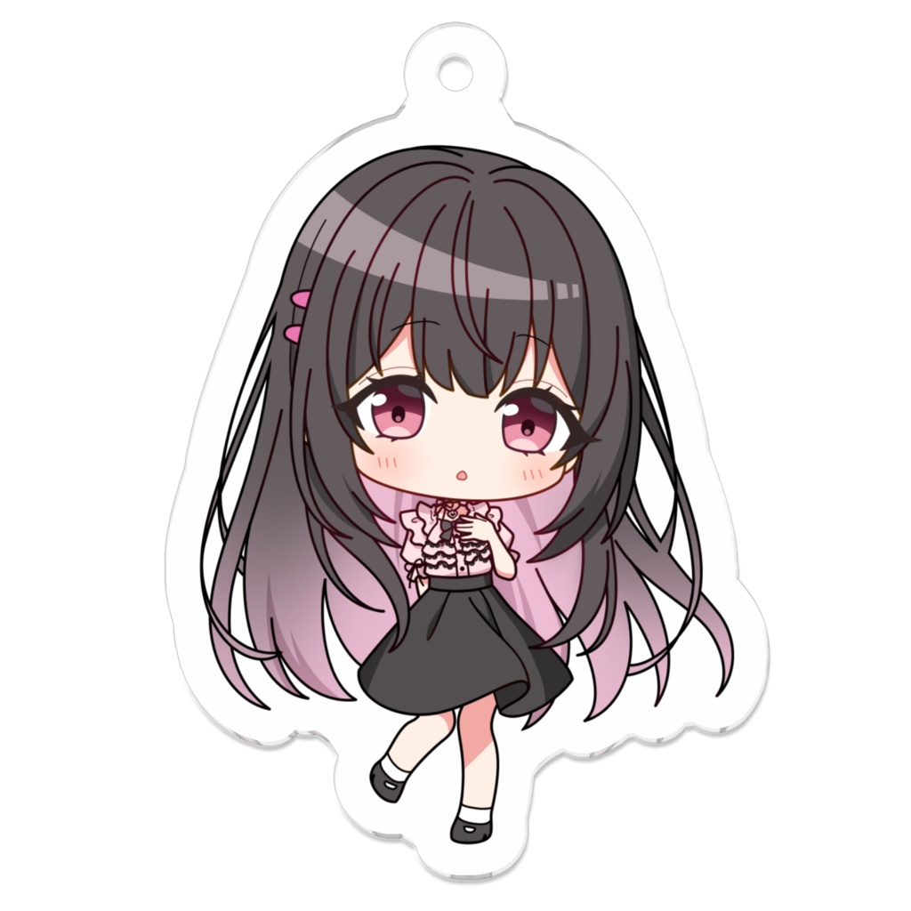 甘咲ゆきみ　アクリルキーホルダー - 50 x 50 (mm)