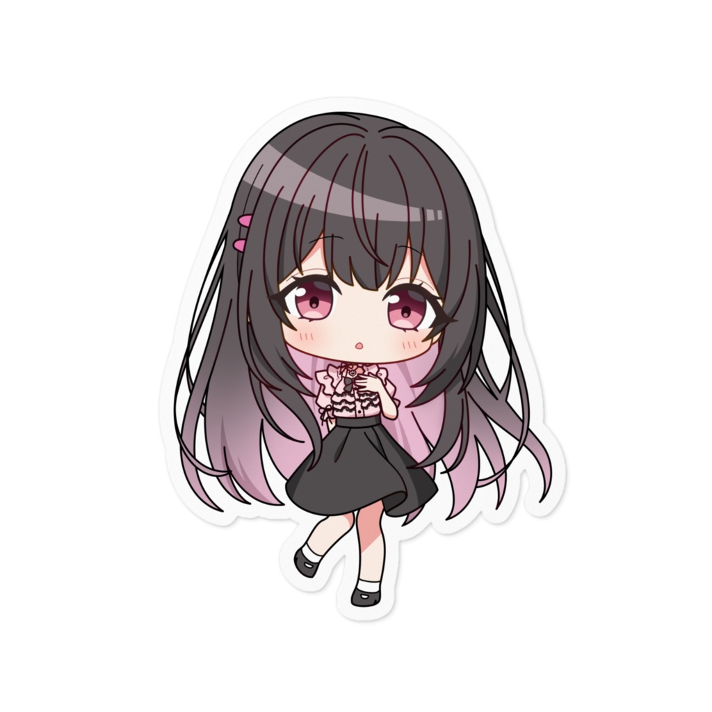 甘咲ゆきみ　ステッカー - 100 x 100 (mm)