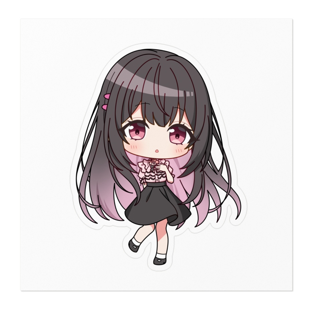 甘咲ゆきみ ステッカー - 100 x 100 (mm)