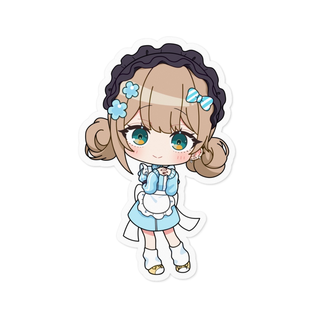 酒寄みん ステッカー - 100 x 100 (mm)