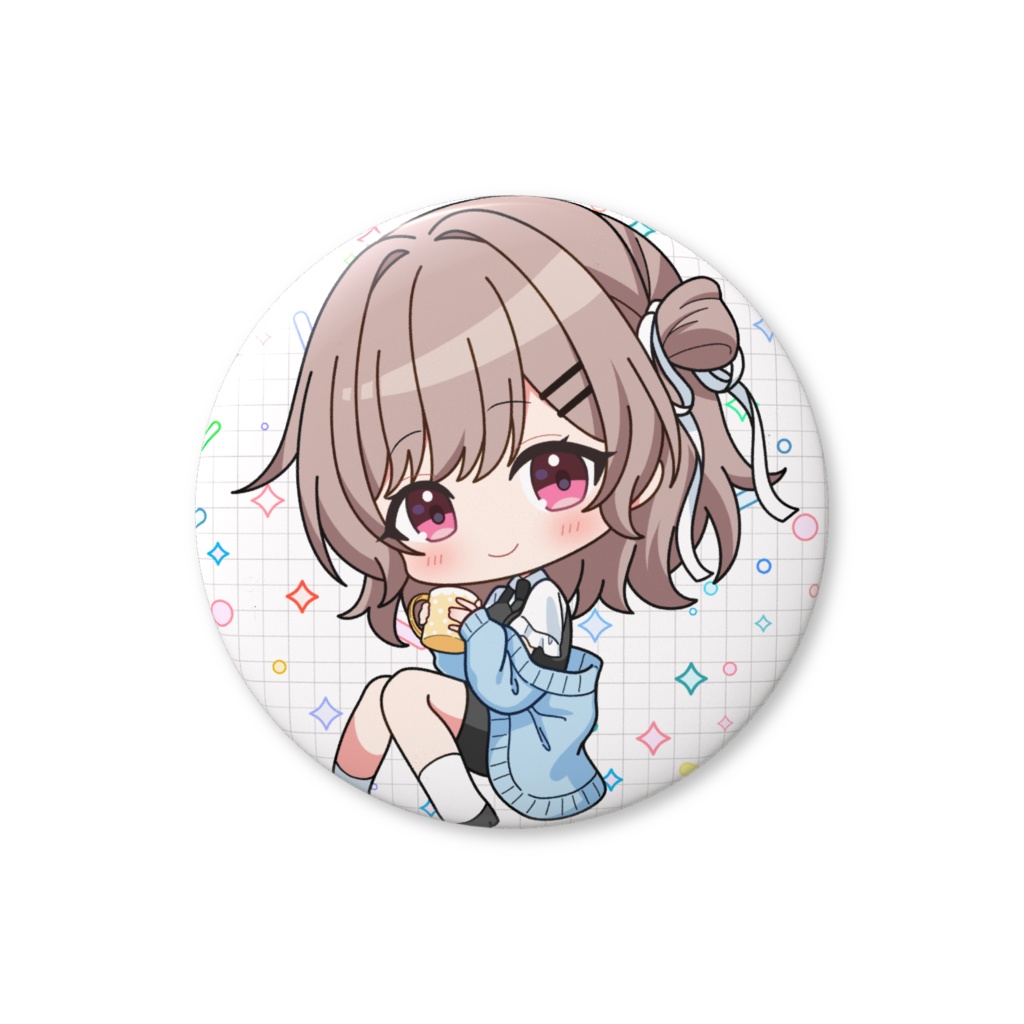 月詠すずか　缶バッジ56mm