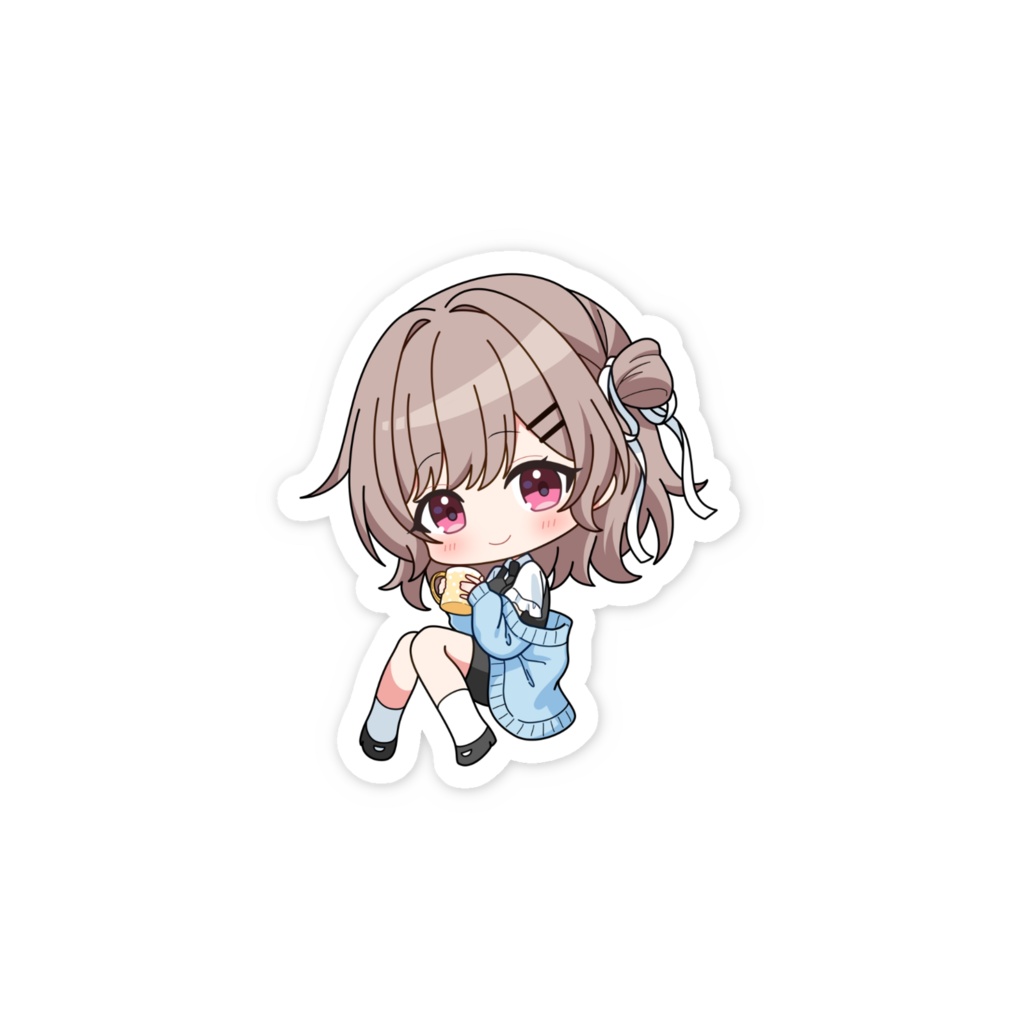 月詠すずか スマホステッカー