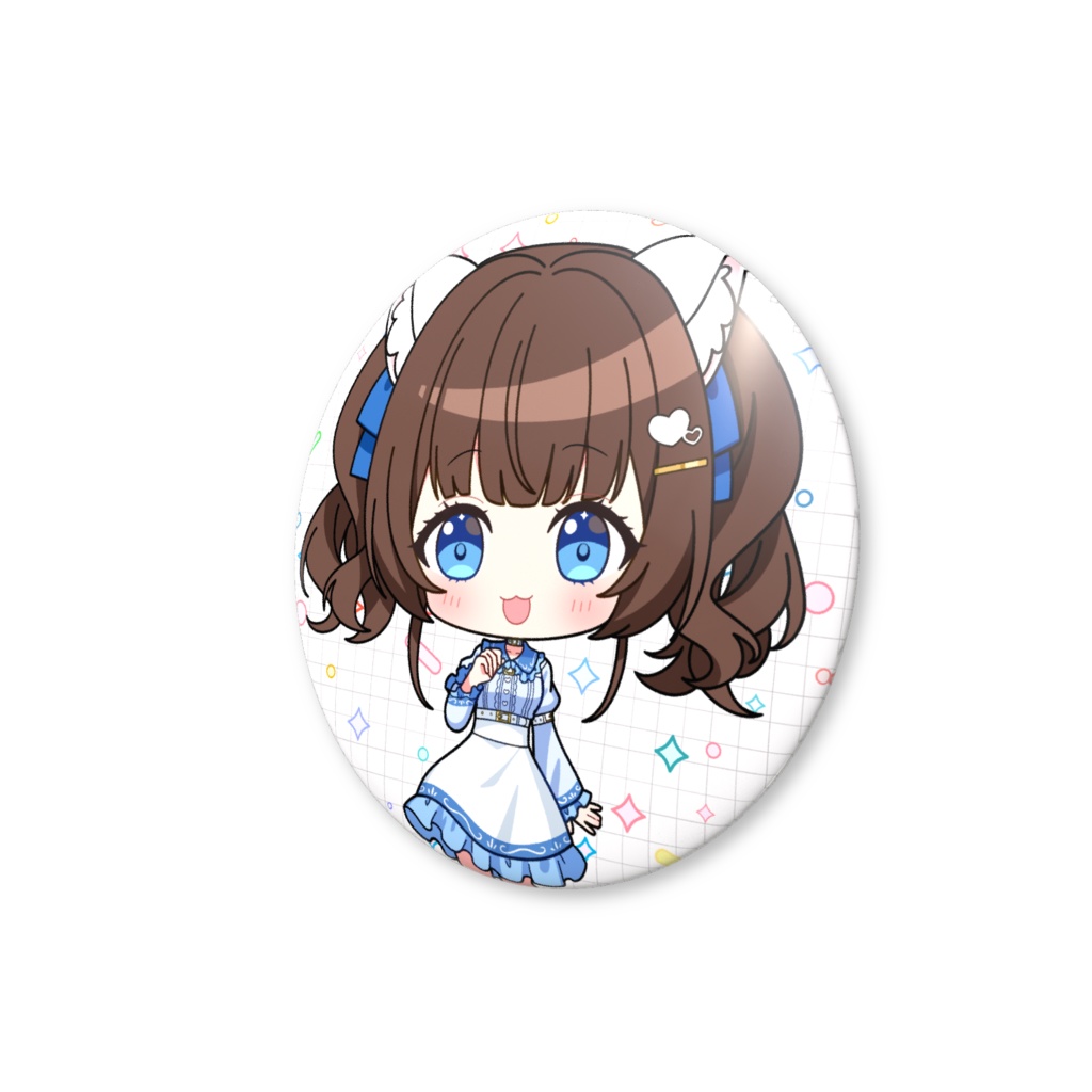 白玉とあ 缶バッジ56mm