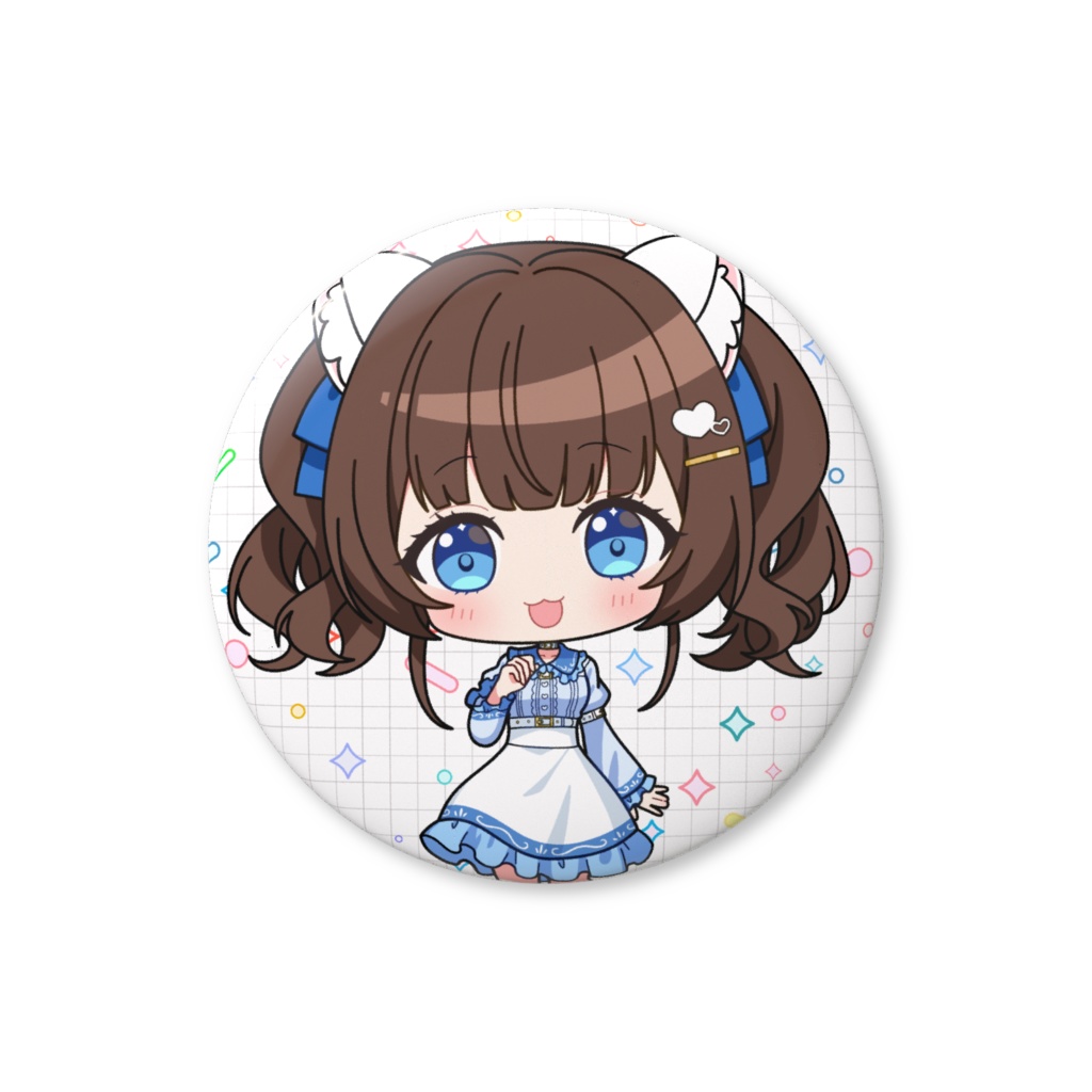 白玉とあ　缶バッジ56mm