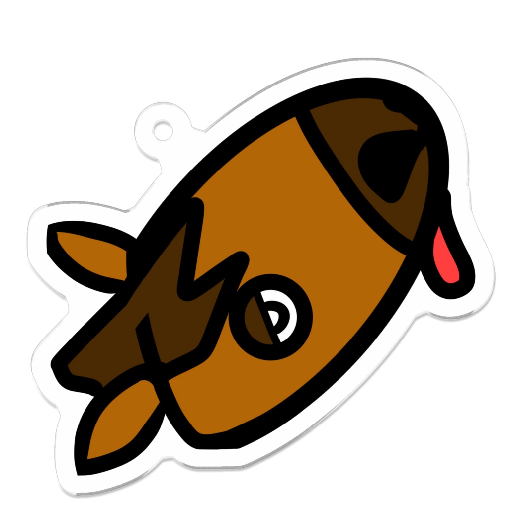 だらけ馬アクリルキーホルダー