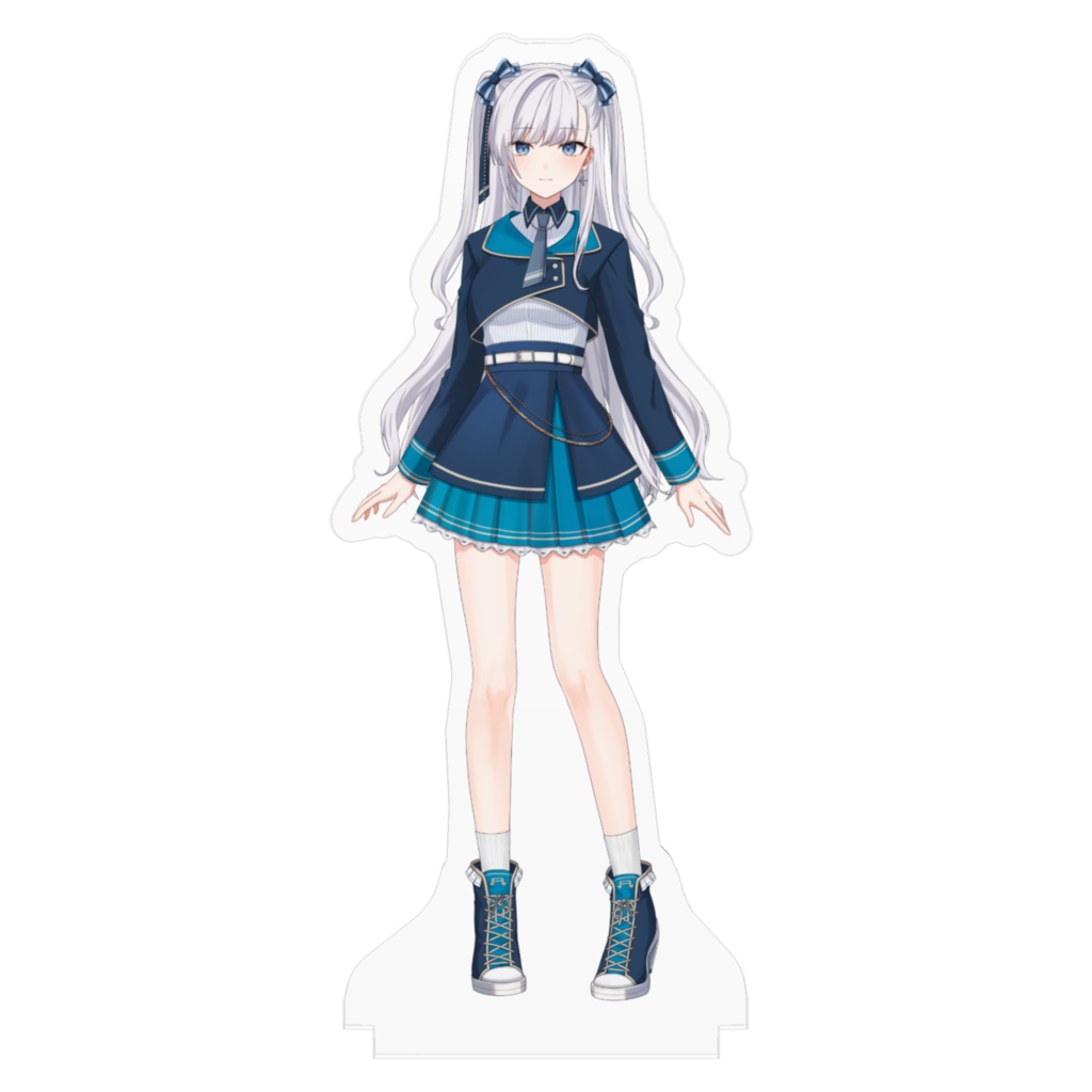 豹矢りいすアクリルフィギュア(銀髪ロングVer)常設商品