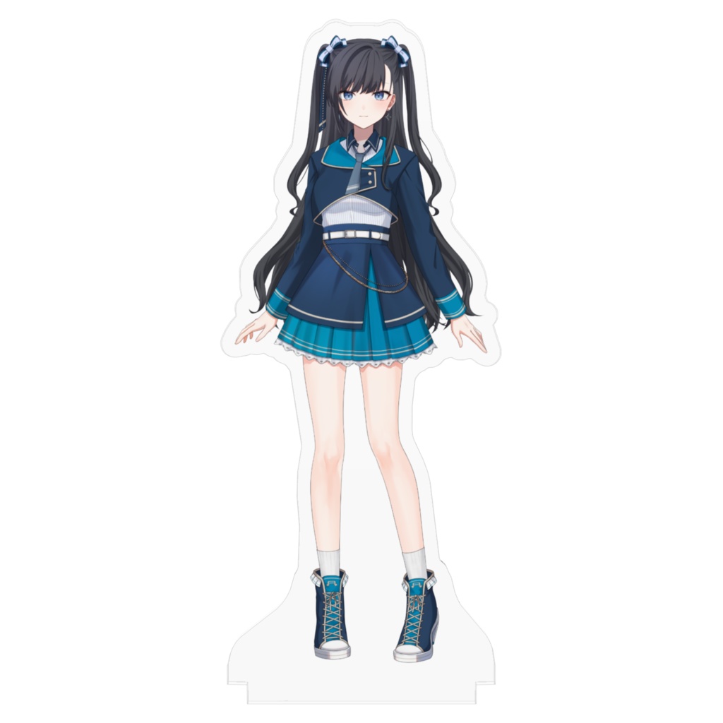 豹矢りいすアクリルフィギュア(黒髪ロングver)常設商品