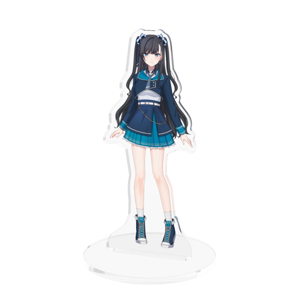 豹矢りいすアクリルフィギュア(黒髪ロングver)常設商品