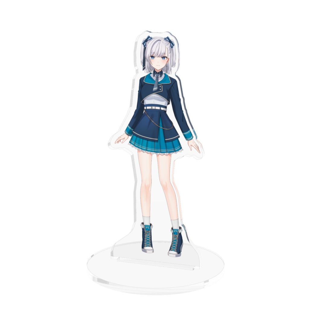 豹矢りいすアクリルフィギュア(銀髪ボブver)常設商品