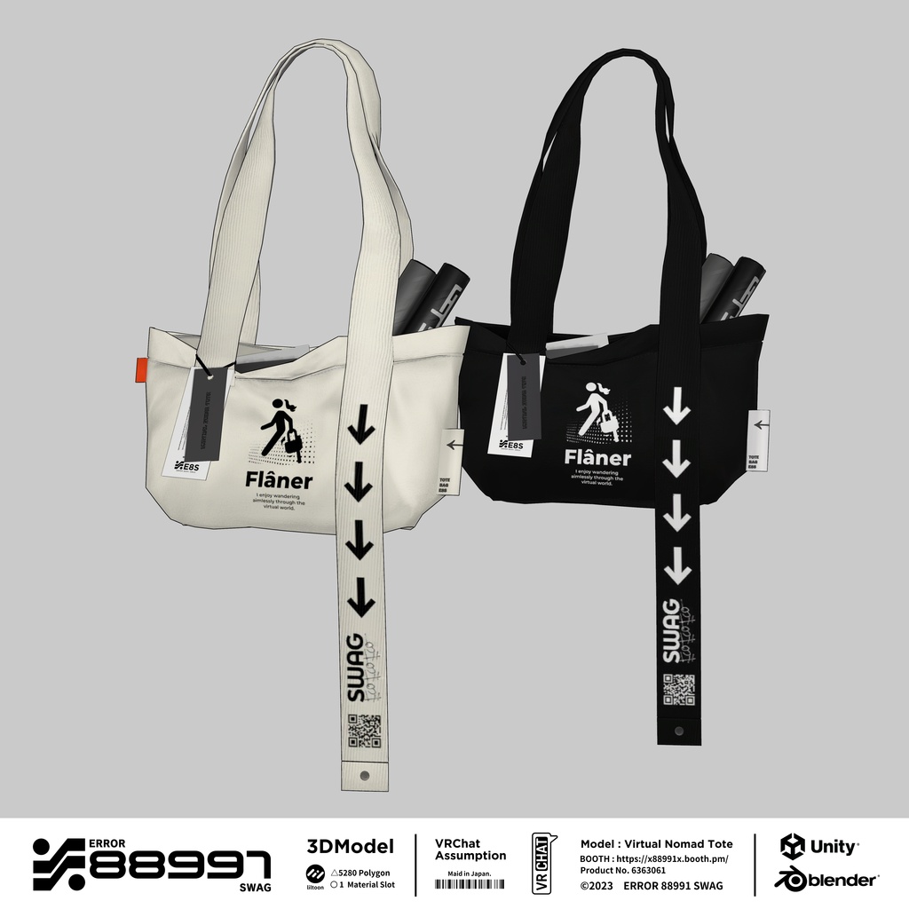 ≒ Virtual Nomad Tote ≒