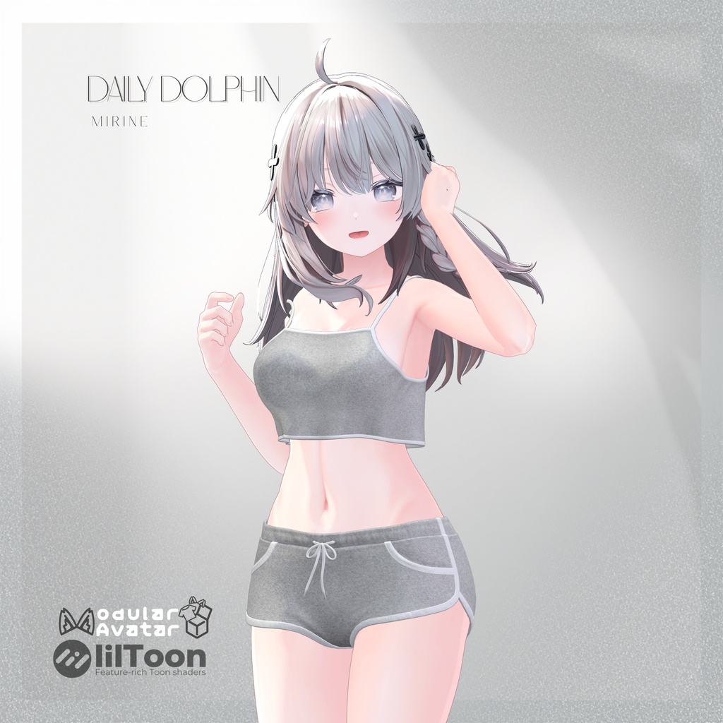 【5アバター対応】 Daily Dolphin 【VRChat】