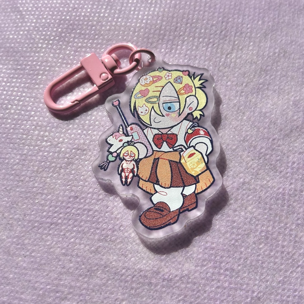 【復刻】ギャル同郷組アクリルキーホルダー