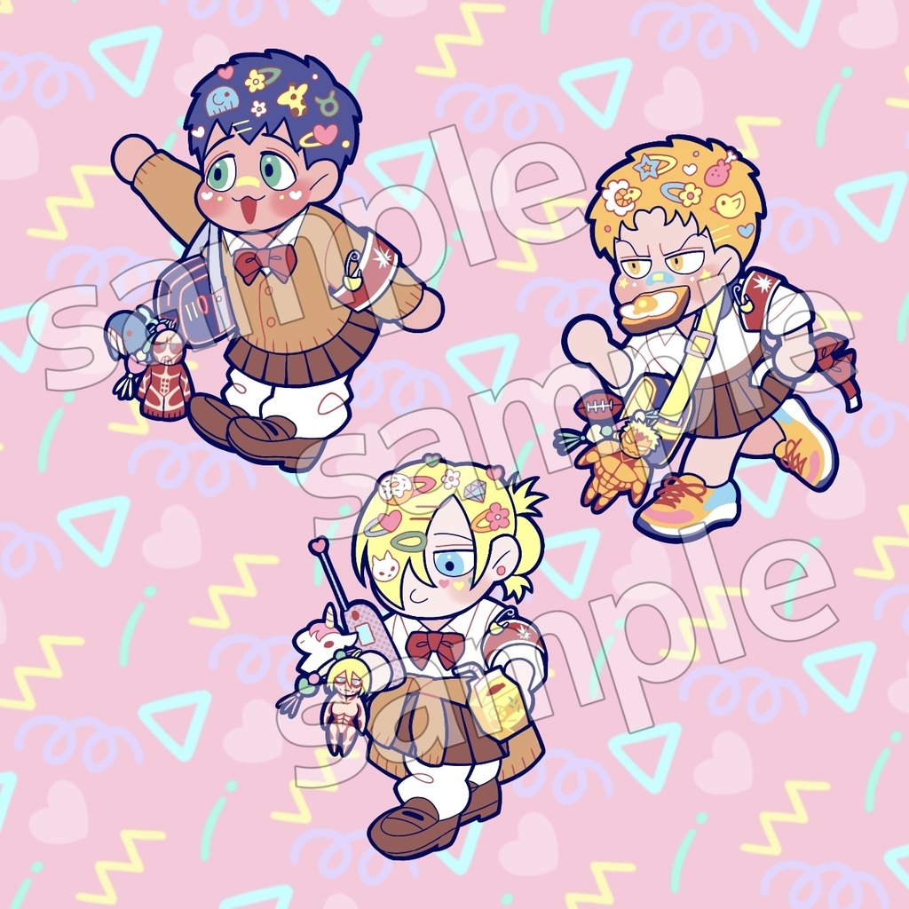 【復刻】ギャル同郷組アクリルキーホルダー