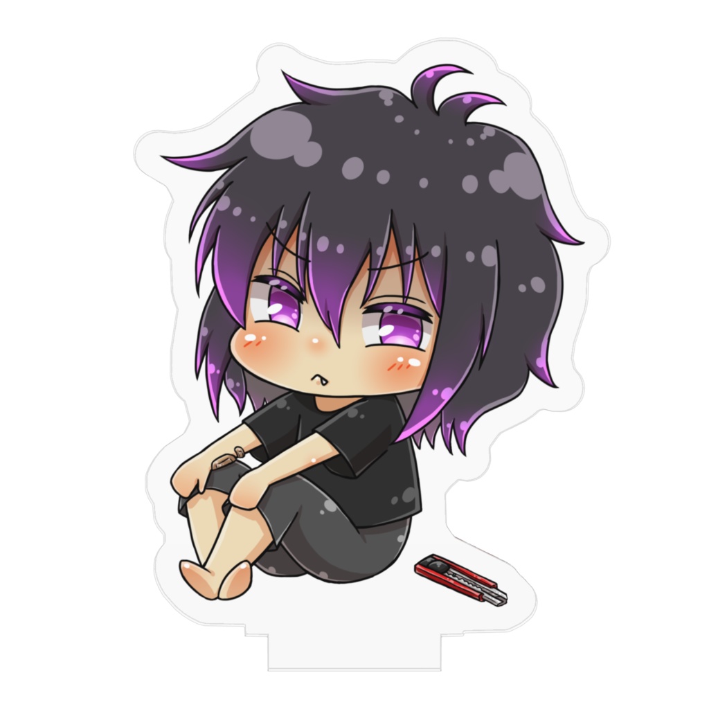 メンヘラな男の子のアクリルフィギュア1