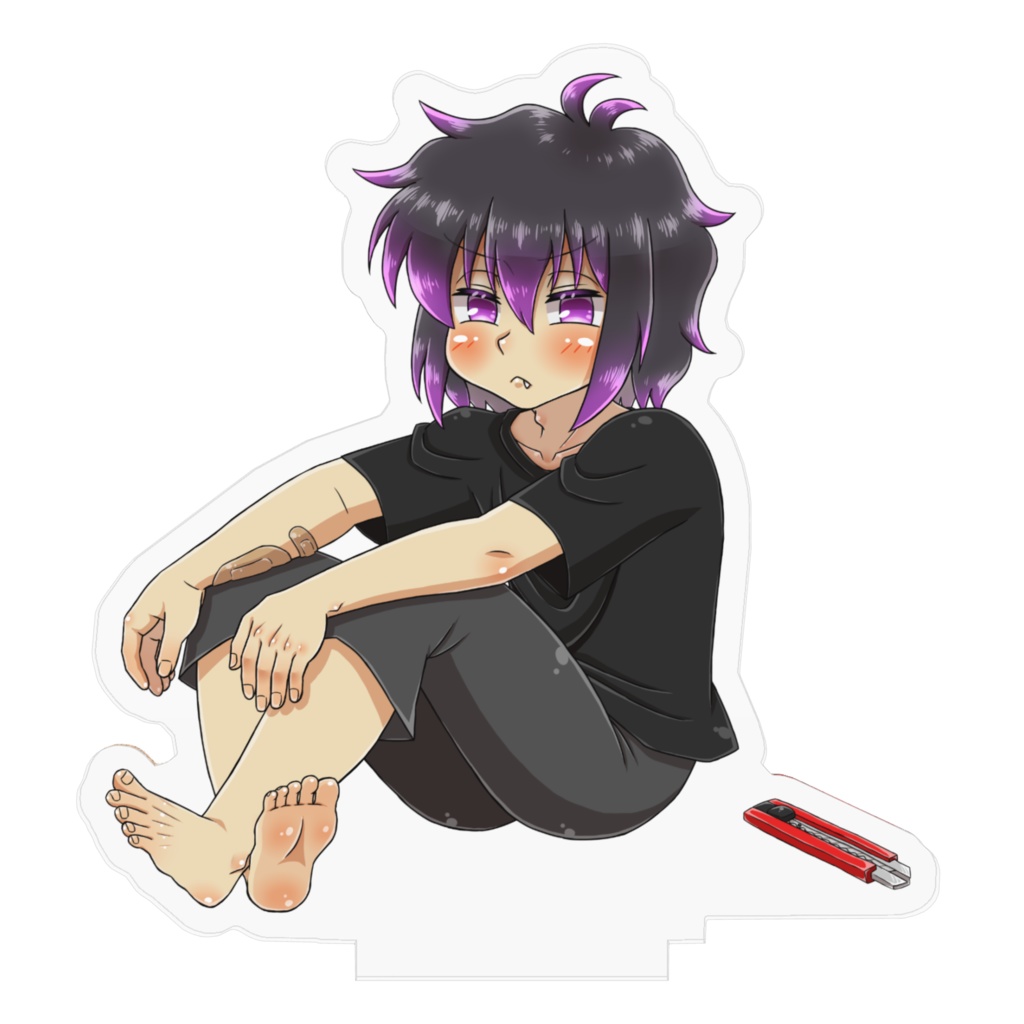 メンヘラな男の子のアクリルフィギュア2