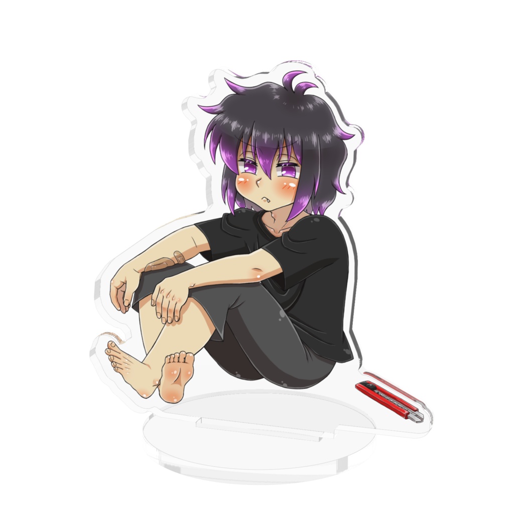 メンヘラな男の子のアクリルフィギュア2