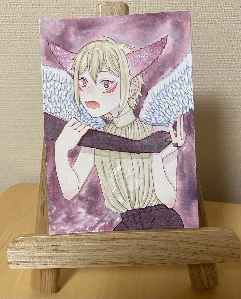 イラスト原画b 三月 Booth