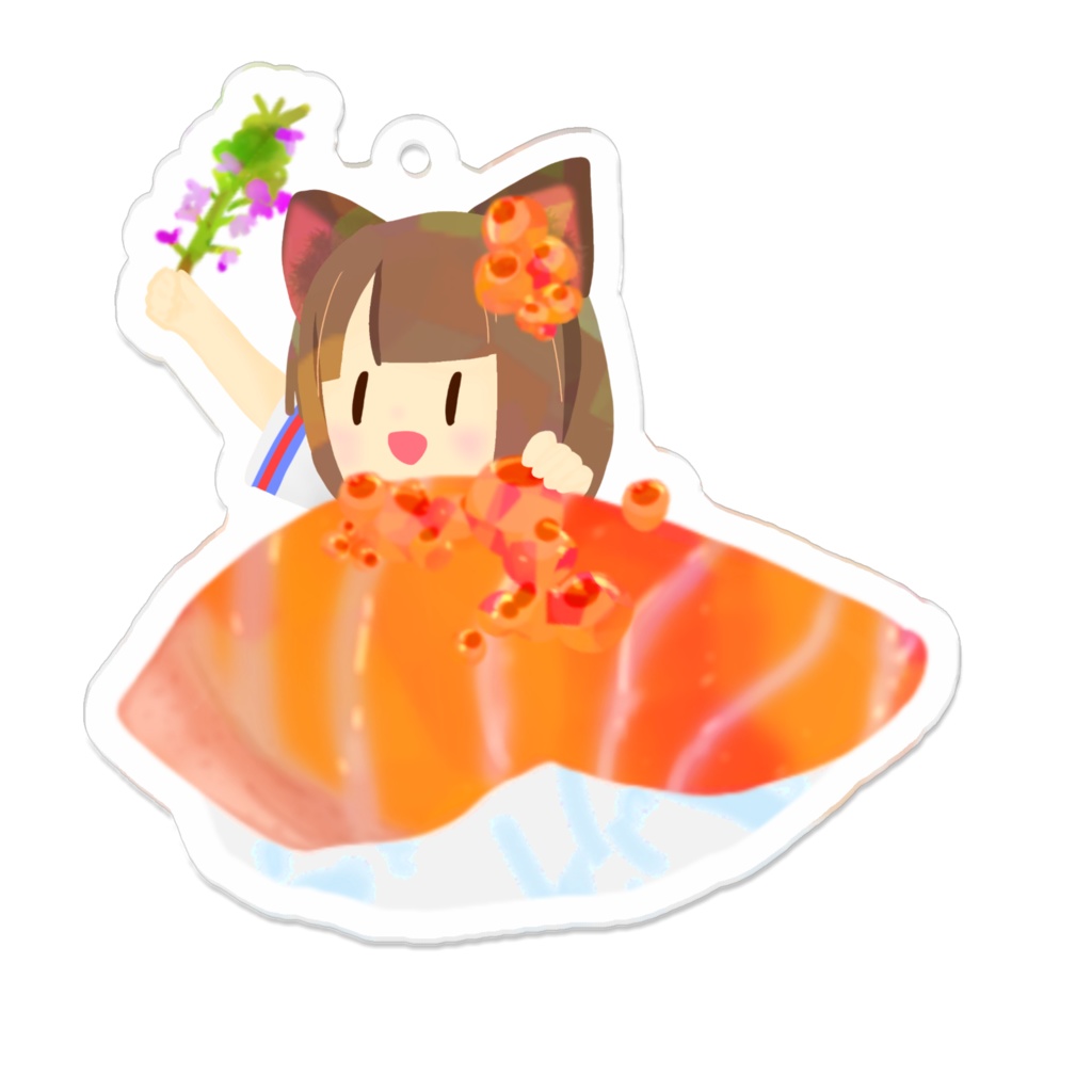すし藍ちゃんアクキー