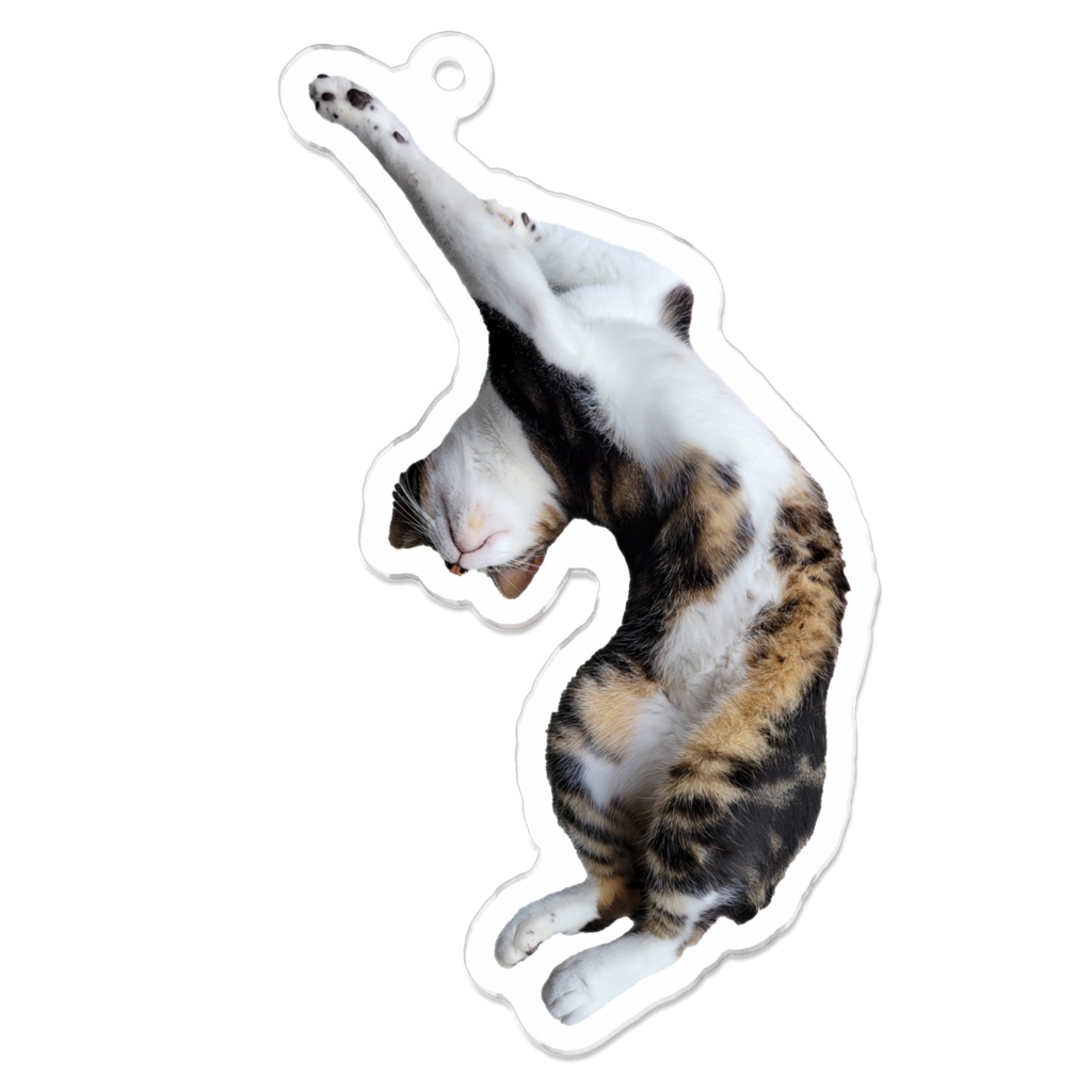ねじれねこアクキー