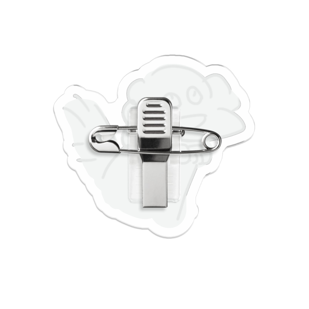 ポケットの中のいぬバッジ