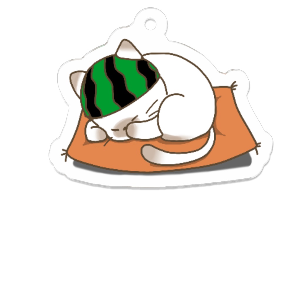 ハチのアクリルキーホルダー