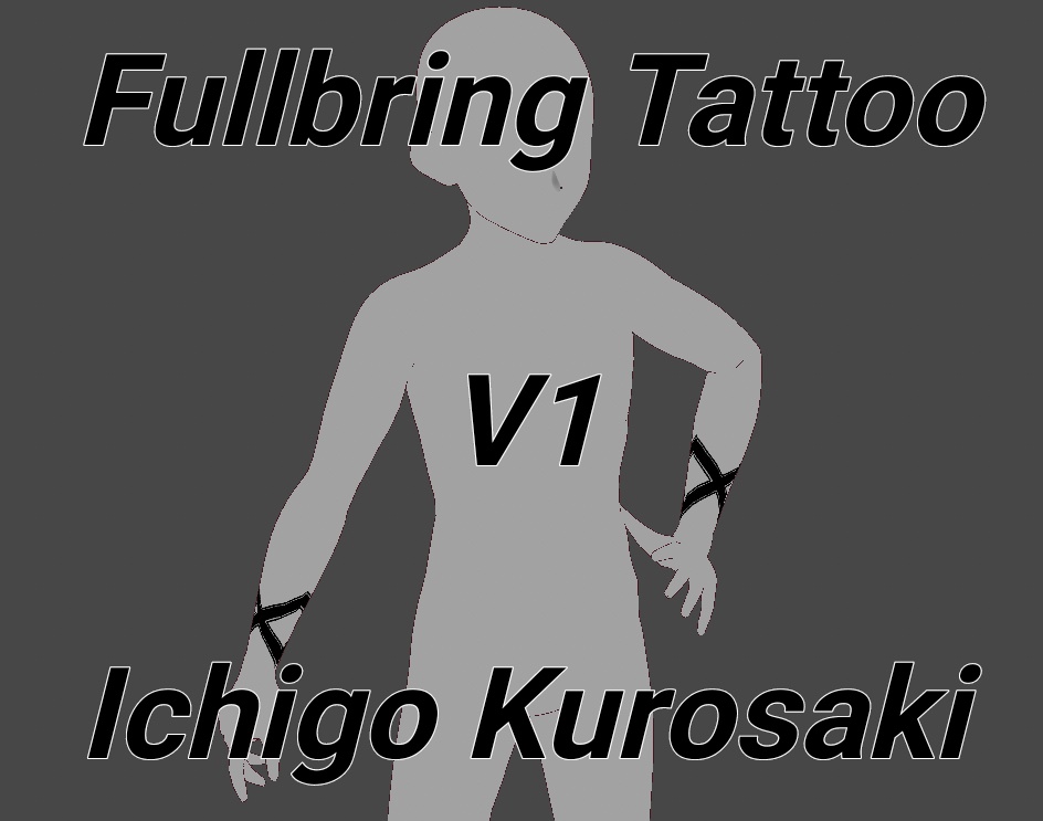 Ichigo Fullbring tattoos