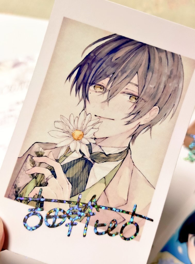 まほ〜か非公式箔押しサイン入りチェキ風カードセット