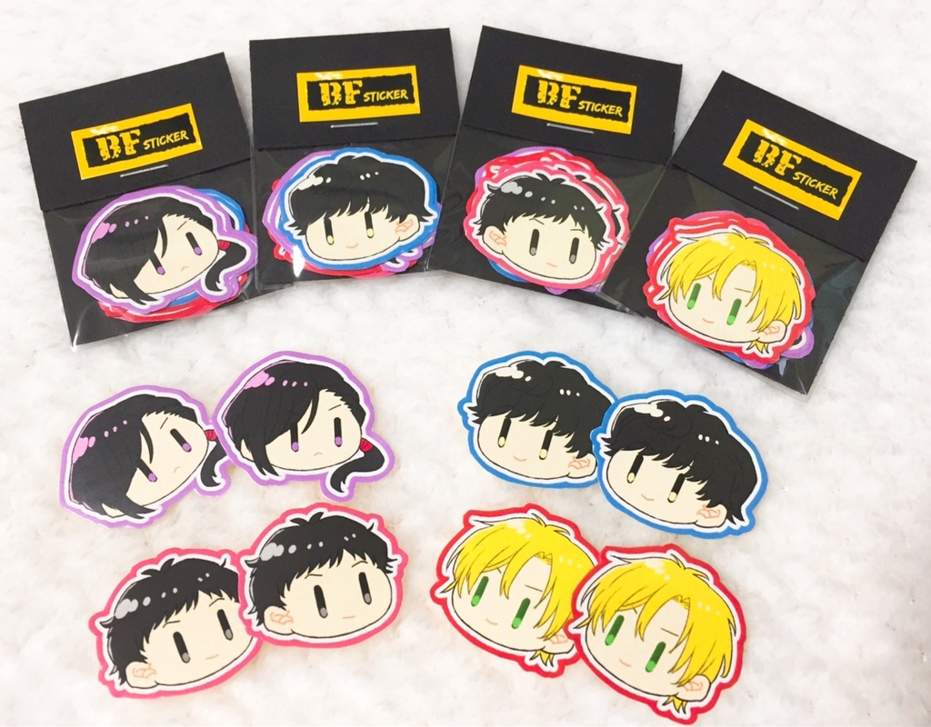 BANANAFISH シール4種8枚セット