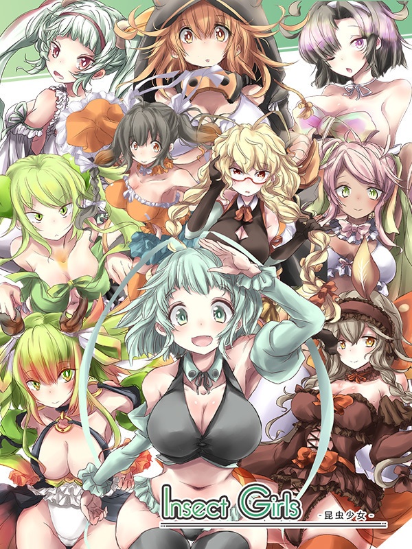 【4冊フルセット】昆虫少女「Incect Giris」