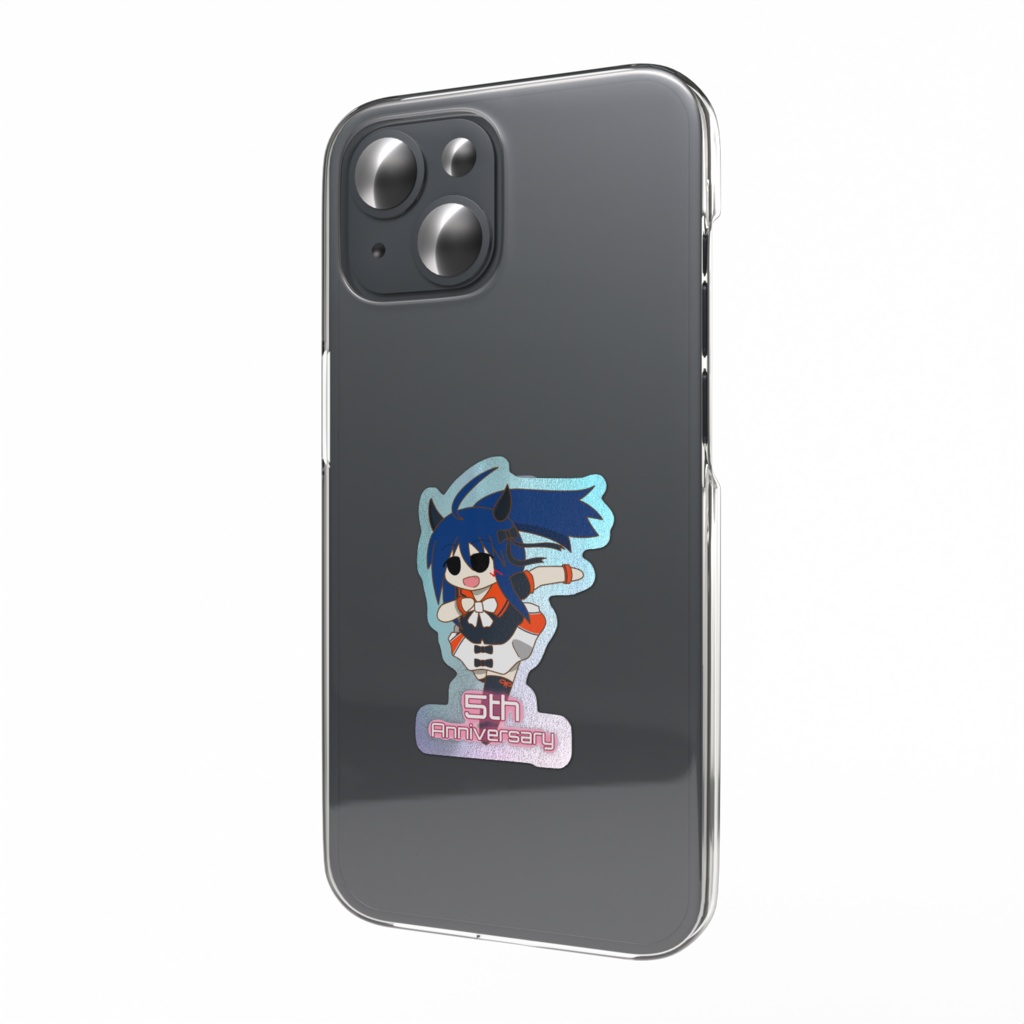 のぺオーロラスマホステッカー【5thAnniversary】