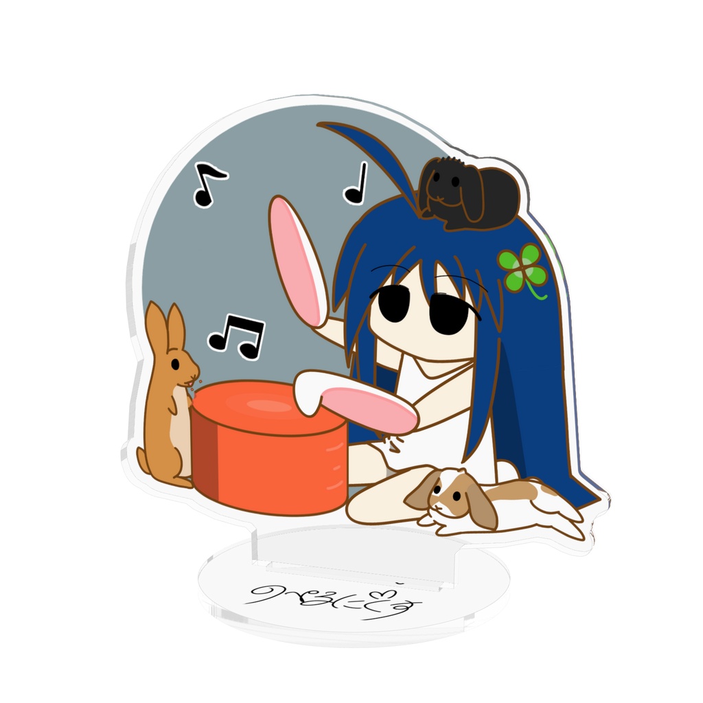 のぺアクリルスタンドフィギュア(ぽこぺん)