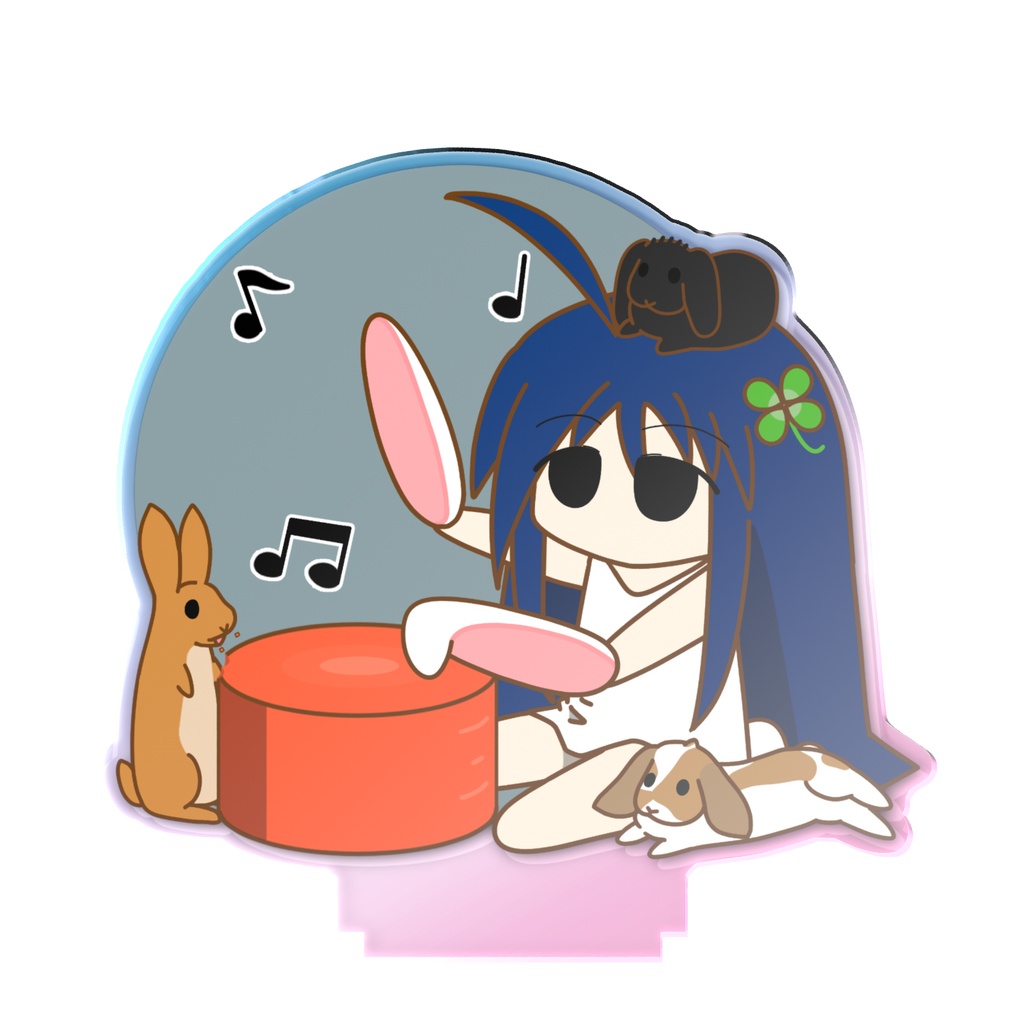 のぺオーロラアクリルスタンドフィギュア(ぽこぺん)